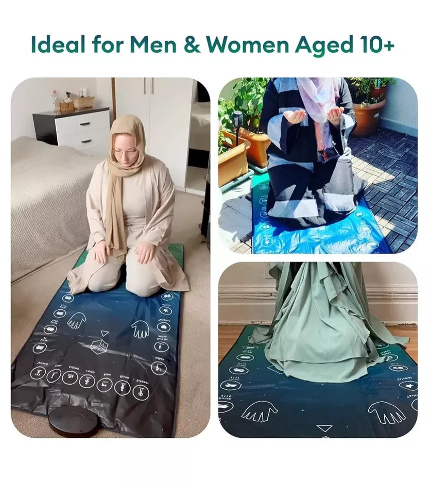 🔥Interactive Muslim Prayer Mat – Teach Kids Salah in a Fun & Engaging Way! 🔥