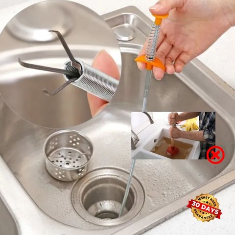 60CM Spring Pipe Dredging Tool