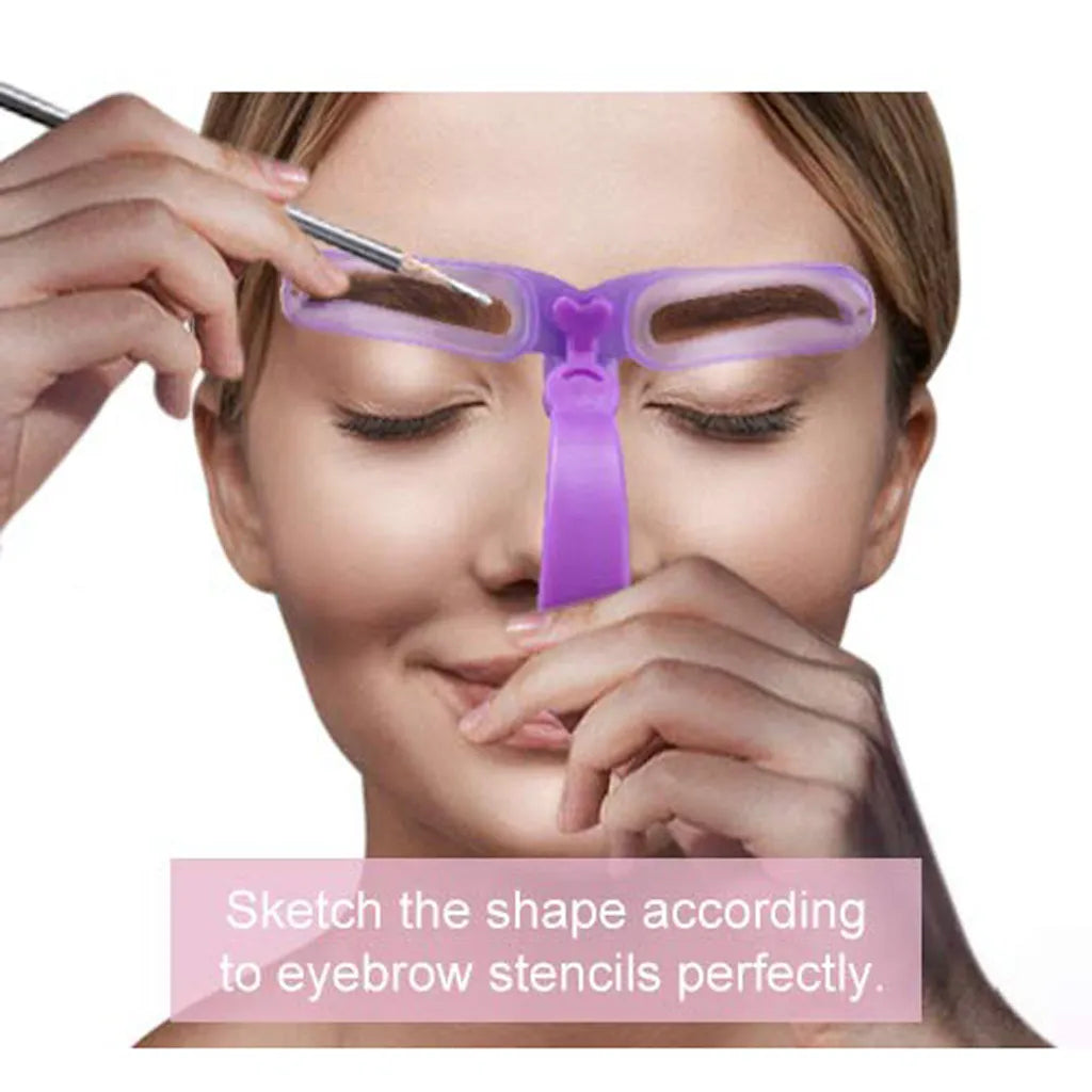 🎯 BrowShapePro™ Official Stereo Eyebrow Stencil – Vital Smyle