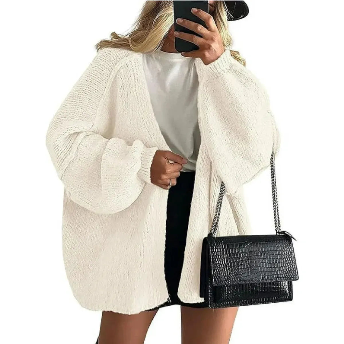KnitEase™ Women’s Casual Knit Sweater Coat