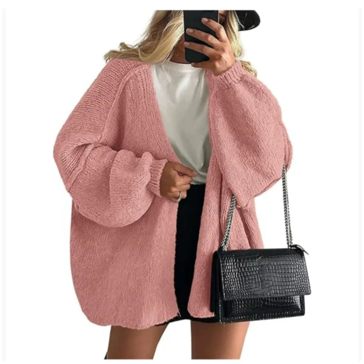 KnitEase™ Women’s Casual Knit Sweater Coat