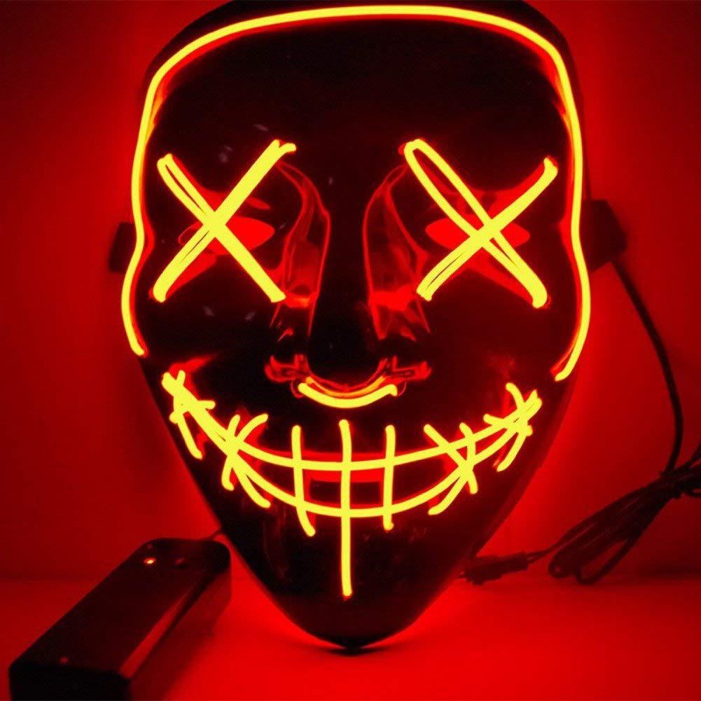 GlowGrimace | Light Up Any Party with a Stunning LED Mask