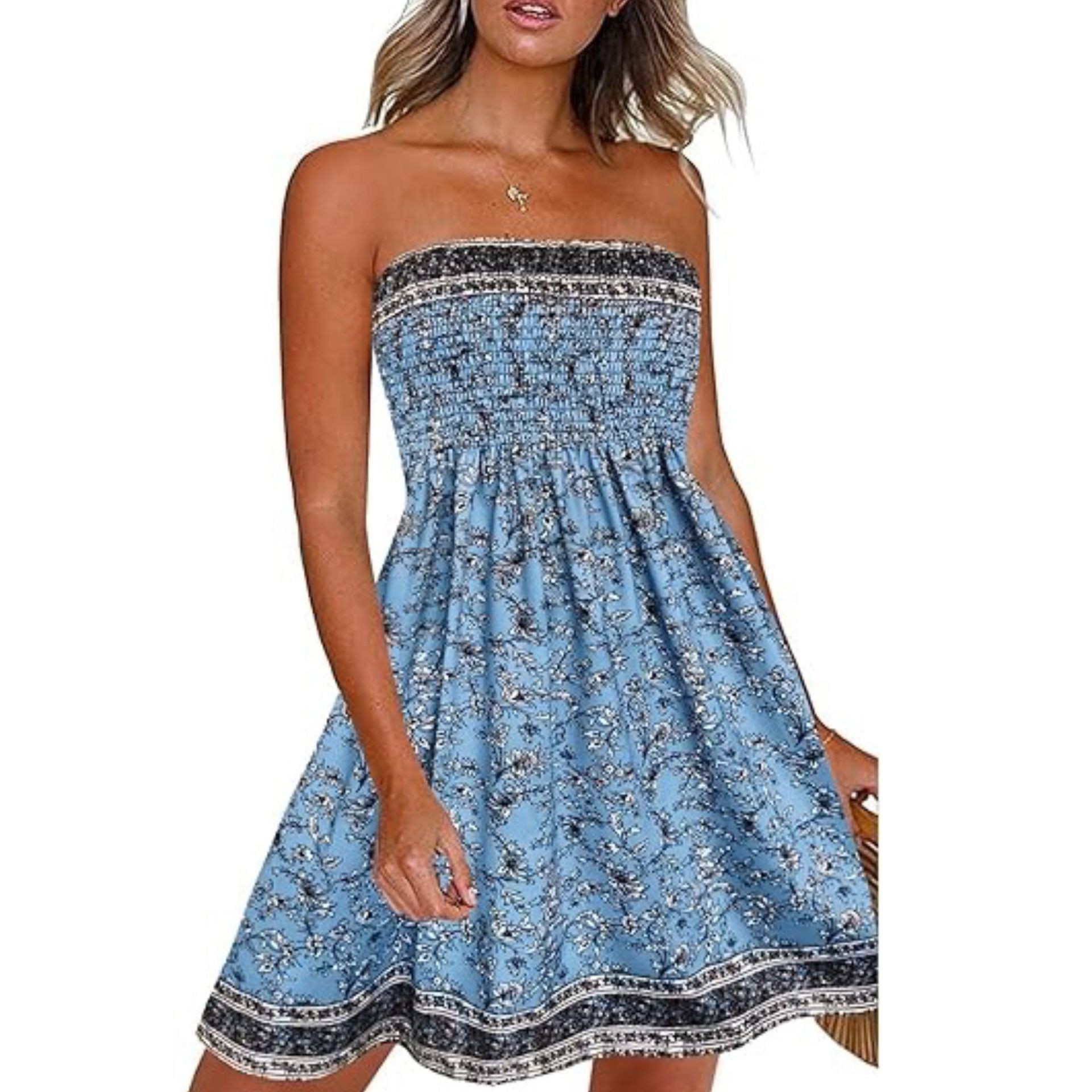 👗 SunMuse™ Backless Floral Summer Dress