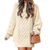 TwistKnit™ Women’s Long Sleeve Sweater Dress