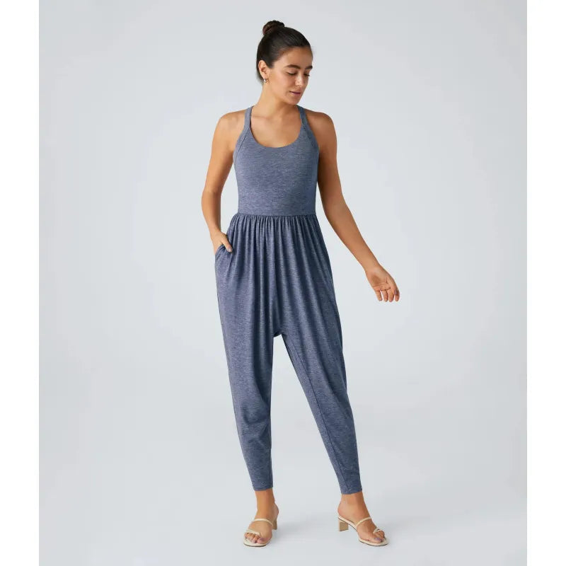 👗 EasyPeezy™ Back-Tie Jumpsuit