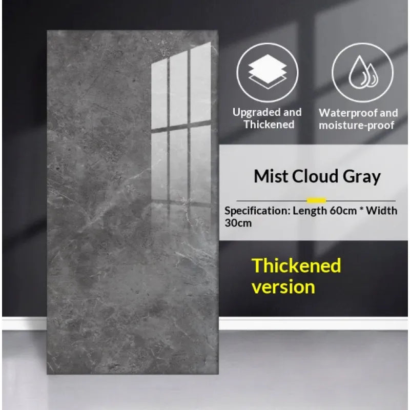 TileSticker™ MarbleGlow Self-Adhesive Waterproof Wall Tile Sticker
