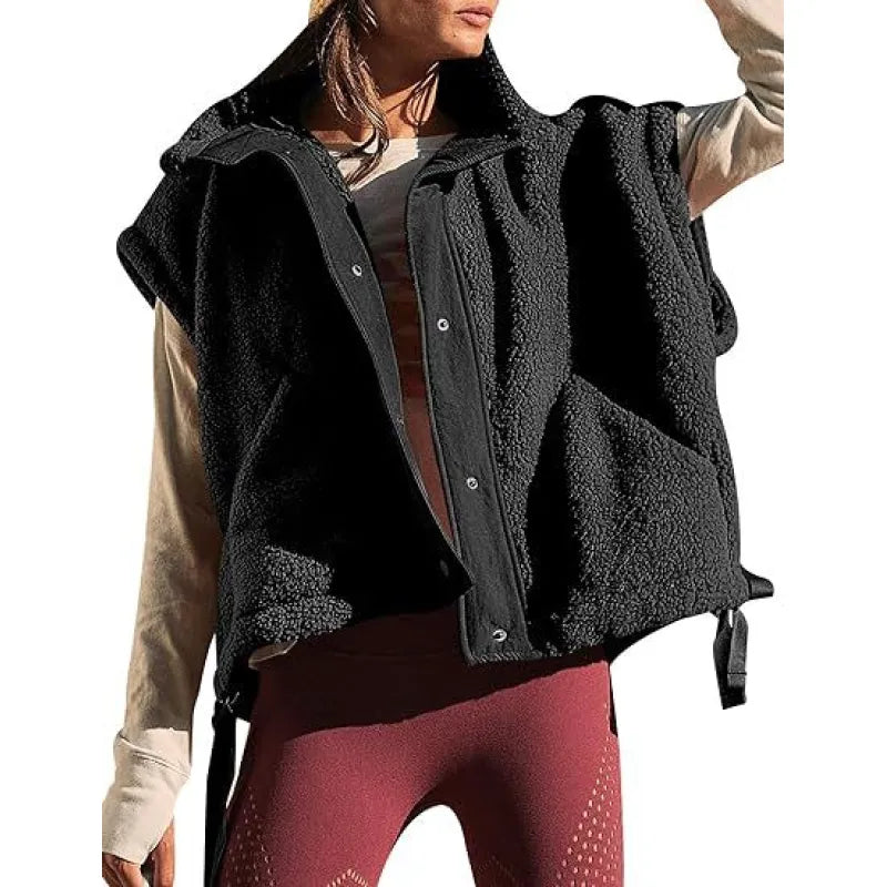 WarmVest™ Wool-Like Casual Sleeveless Vest Coat
