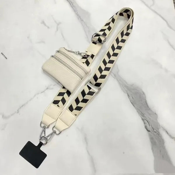 📱 ClipMate™ Hands-Free Phone Lanyard with Zipper Bag