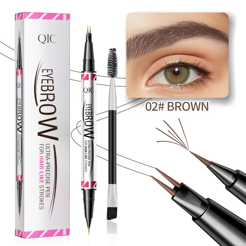 ✨ BrowLift™ – Dual-Fork Long-Lasting Eyebrow Pencil