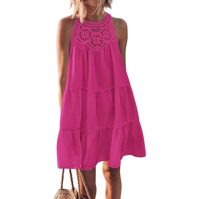 👗 EleganceFlow™ High-Waist Sleeveless Maxi Dress