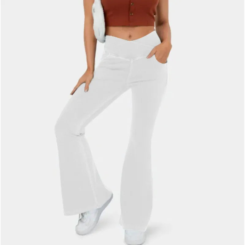 🍑 CurveSculpt™ Bell Bottom Jeans