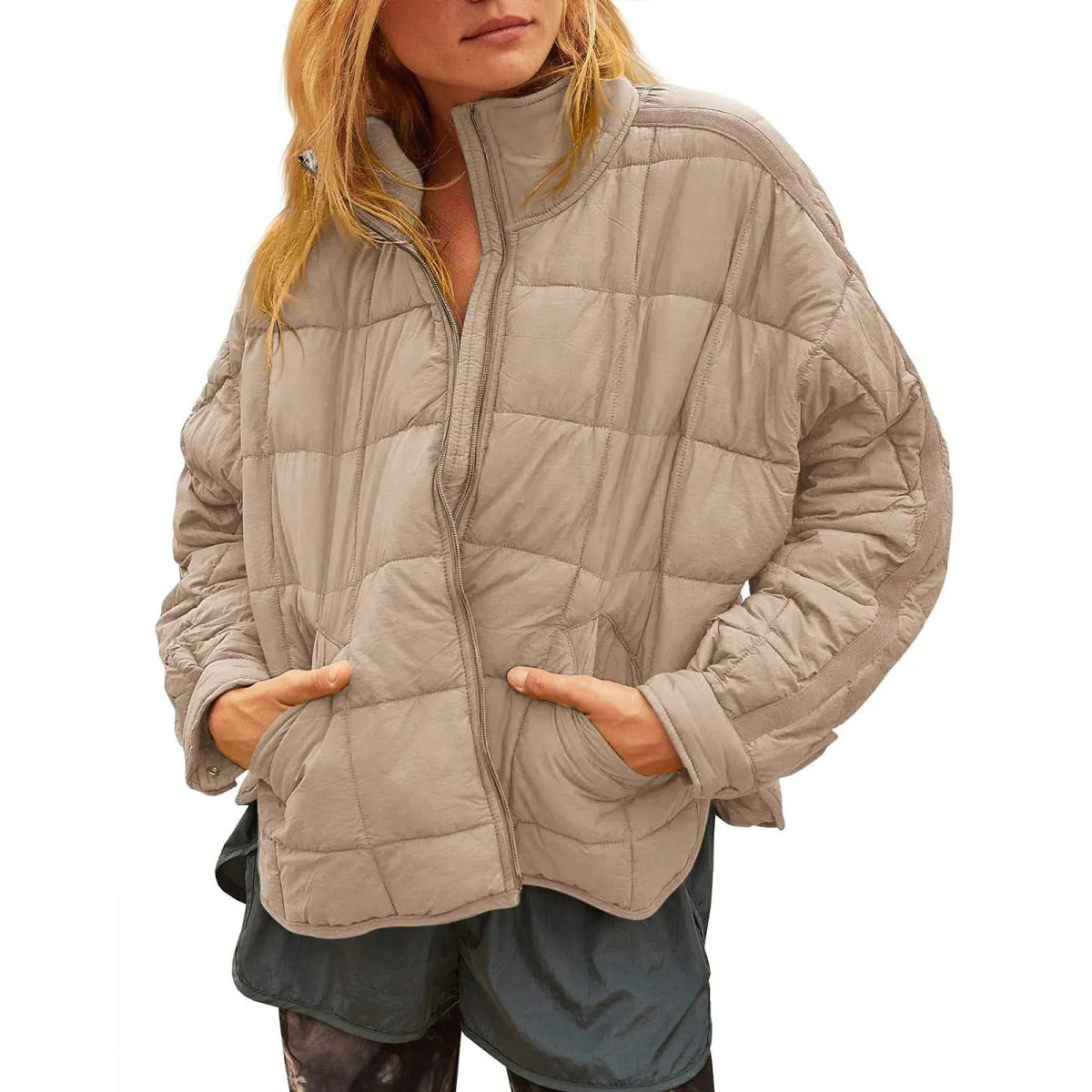 CozyStyle™ Women’s Casual Cotton Button Jacket with Pockets