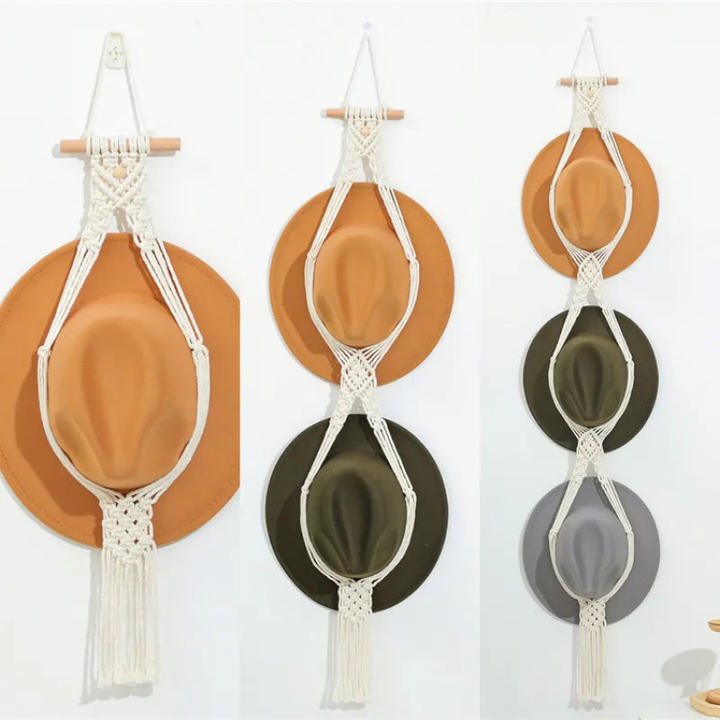 🧢 HatNest™ Wall-Mounted Storage Rack