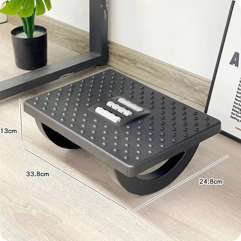 PedalRelax™ Ergonomic Massage Office Footrest