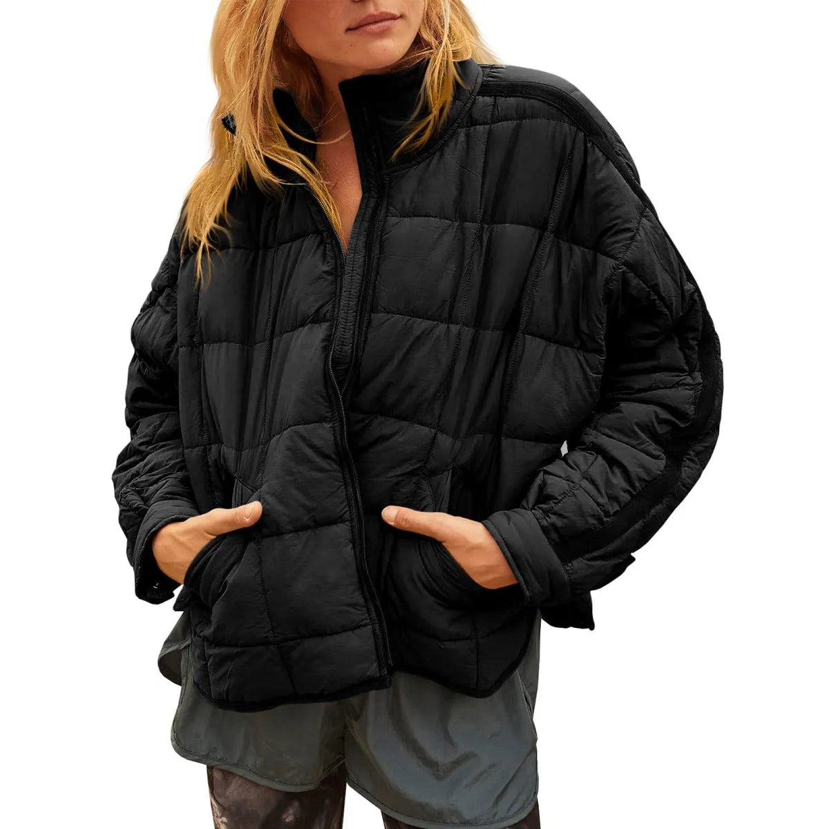 CozyStyle™ Women’s Casual Cotton Button Jacket with Pockets