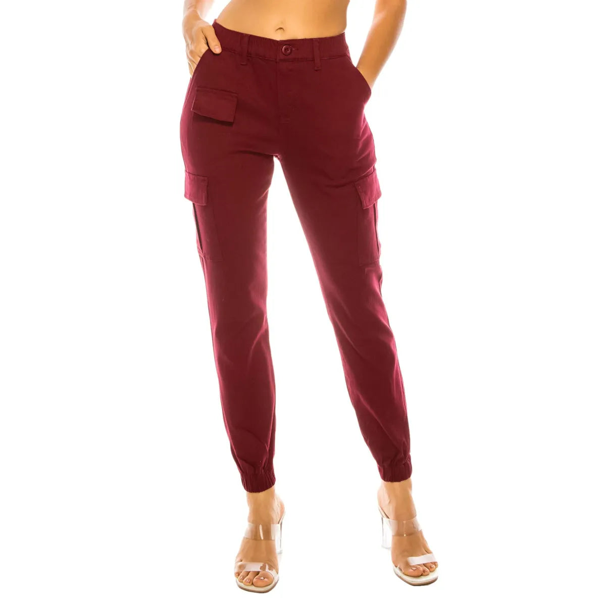 FlexFit™ Women’s Multi-Pocket Overalls – Stylish & Functional Elastic Design