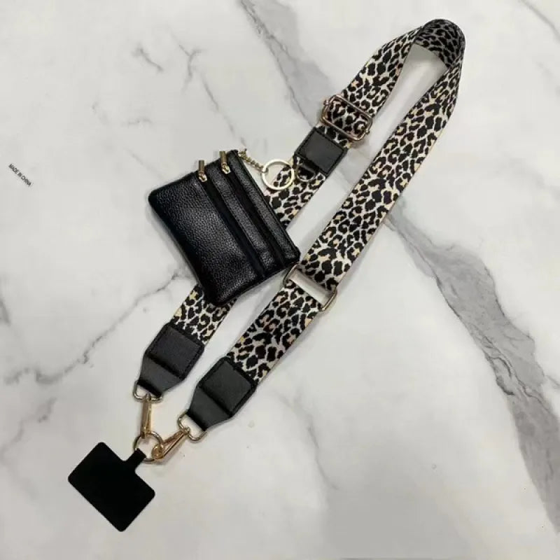 📱 ClipMate™ Hands-Free Phone Lanyard with Zipper Bag