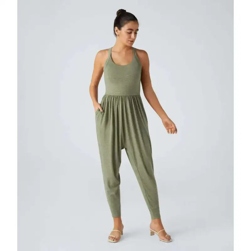 👗 EasyPeezy™ Back-Tie Jumpsuit