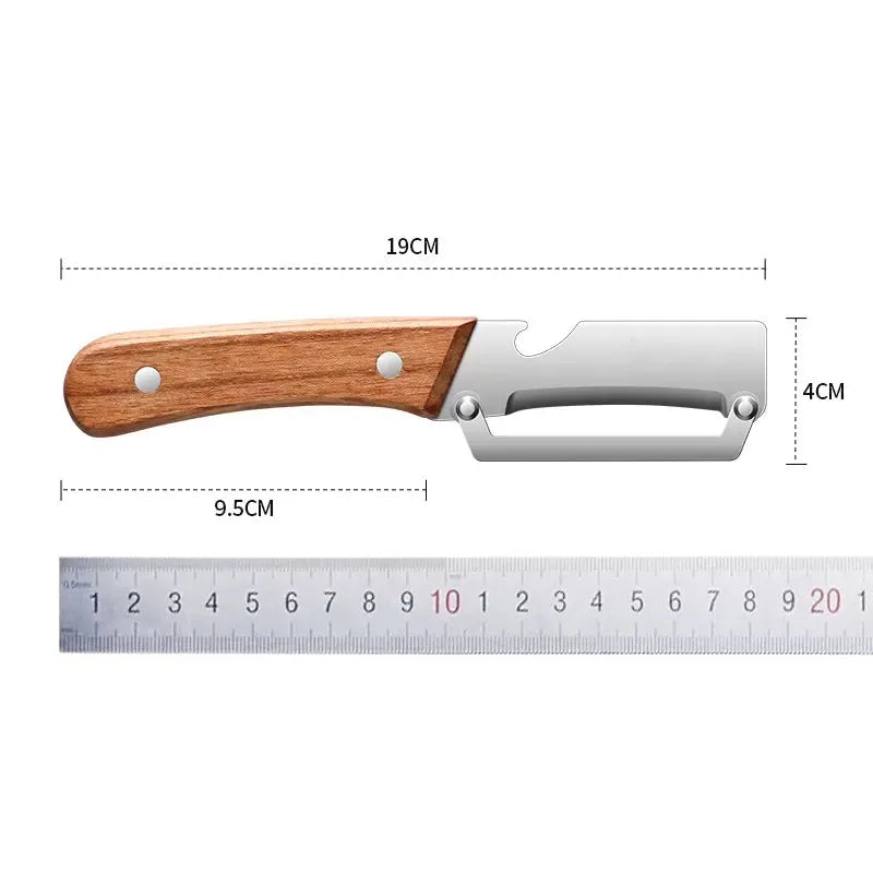 Peeler™ SliceMaster Thickened Stainless Steel Multi-Function Peeler