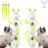 🐾 Whirlie™ – Smart Motion Worm Cat Toy