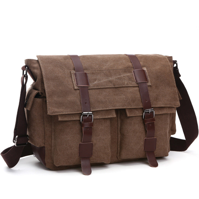 BagForce™ UrbanTactical - Messenger Military Canvas Crossbody Laptop Work Bag