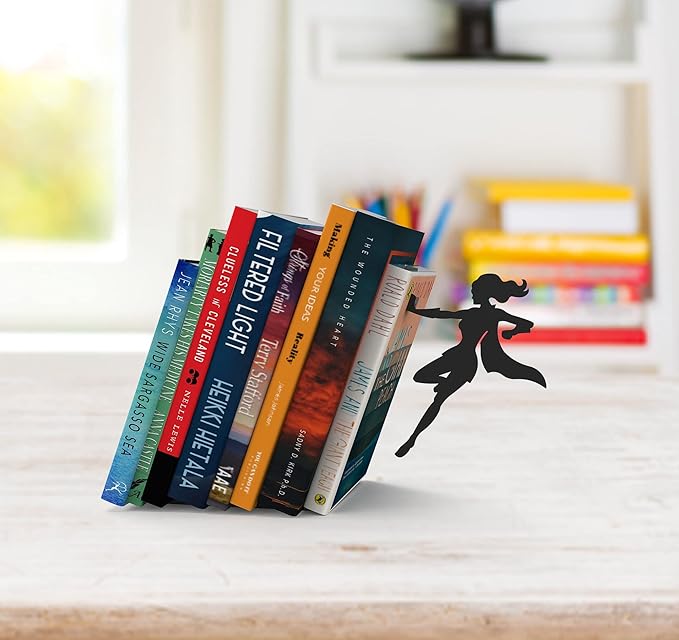 HeroHold™ Floating Superhero Bookends