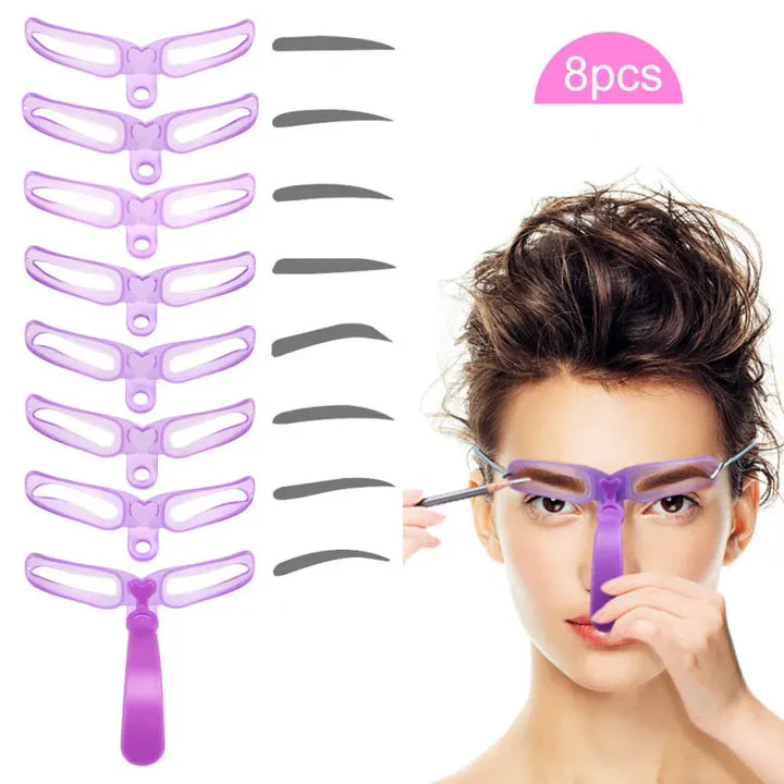 🎯 BrowShapePro™ Official Stereo Eyebrow Stencil