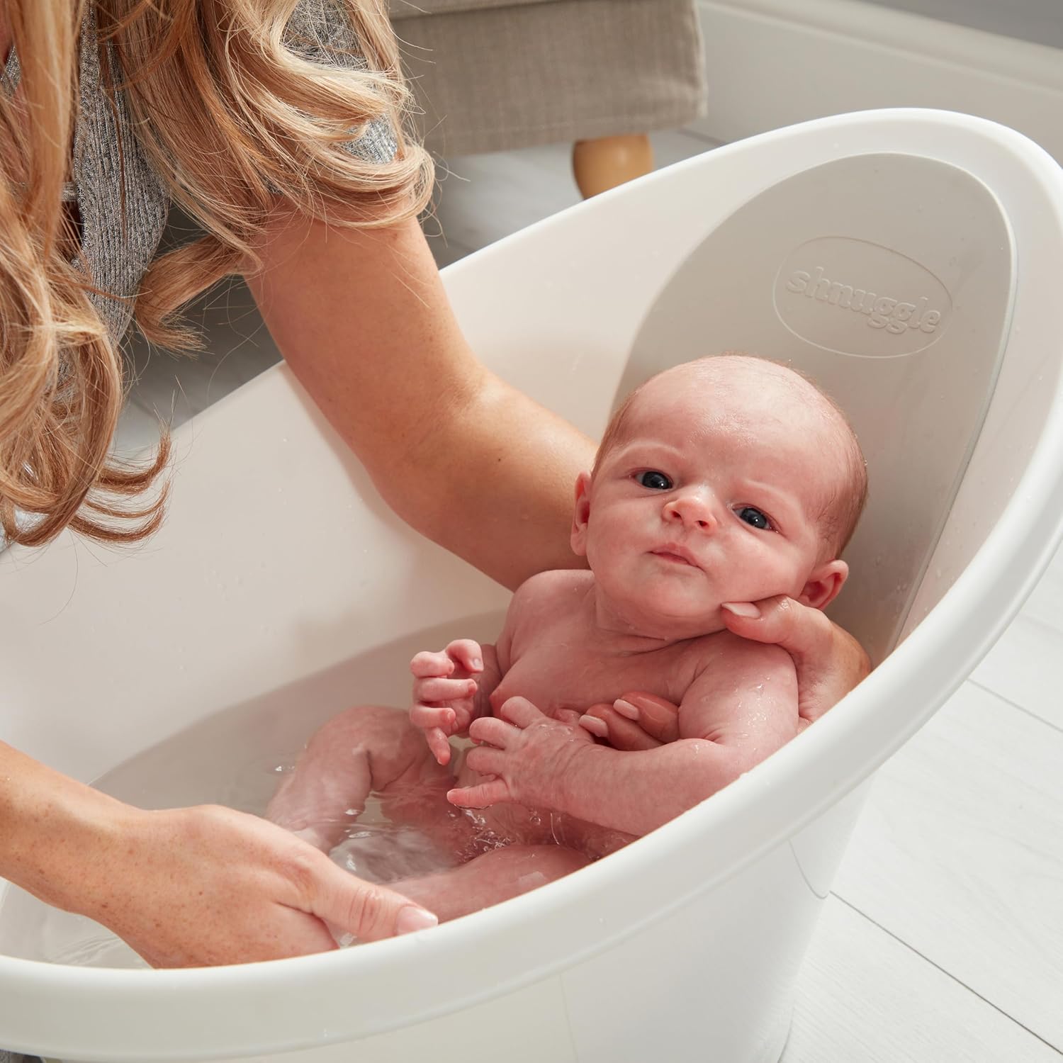NewbornEase™ Comfort Support Baby Bath Tub