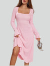 👗CurvaLuxe™ Square Neck Sculpting Dress