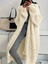 🍁 CozyKnit™ – Autumn & Winter Long Knitted Cardigan
