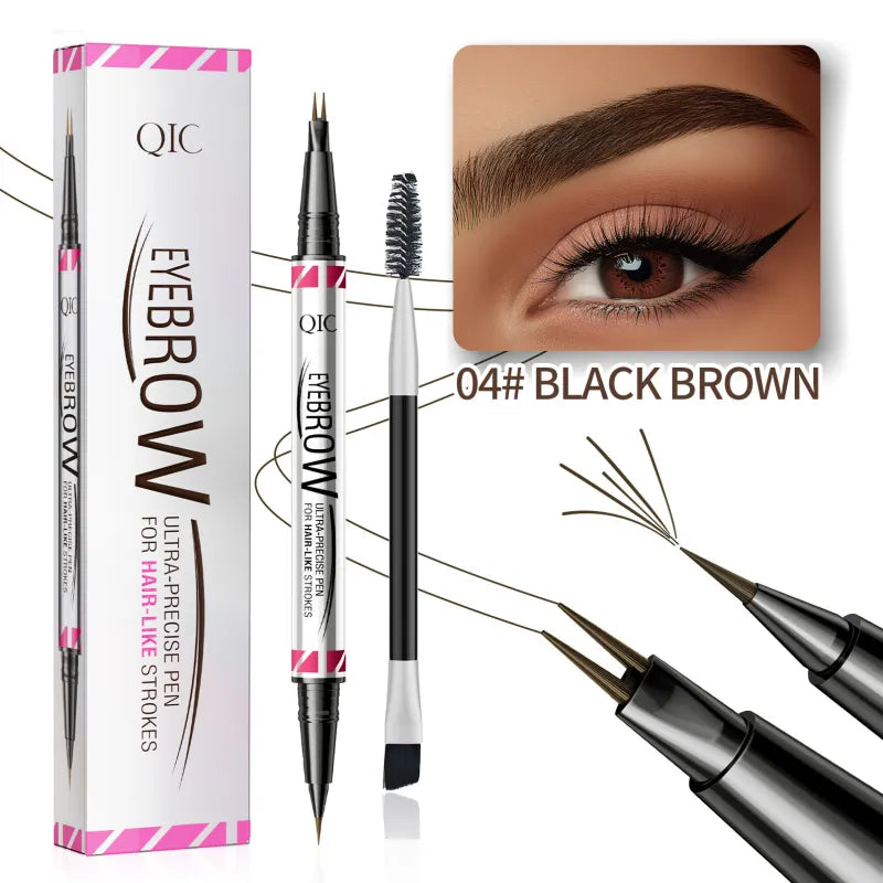 ✨ BrowLift™ – Dual-Fork Long-Lasting Eyebrow Pencil