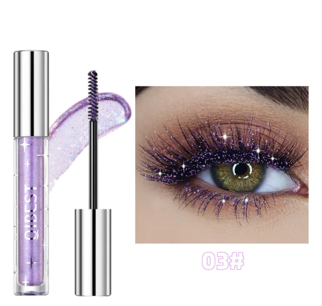 ✨ GlamLuxe™ Shiny Broken Diamond Color Mascara – Official Store