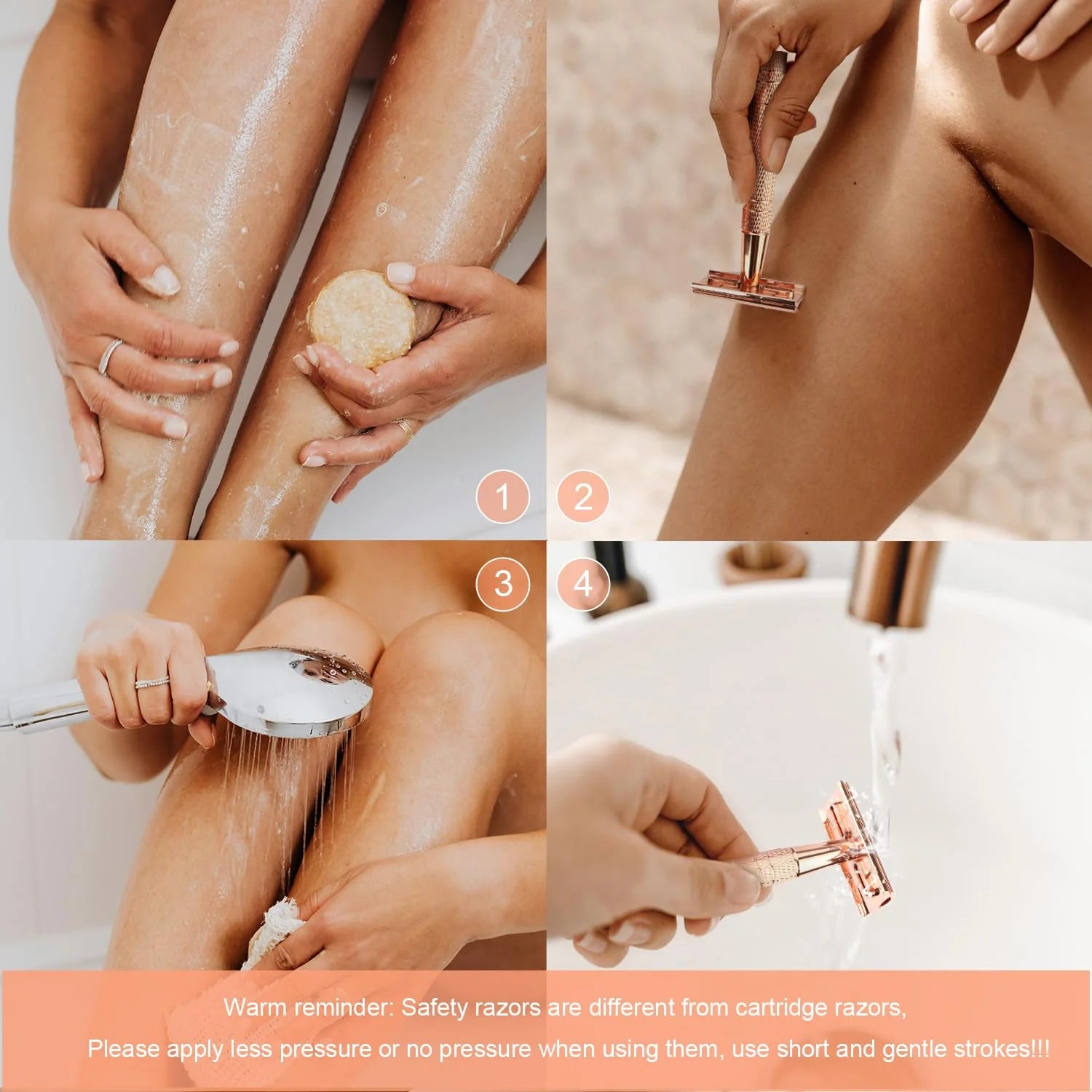 SteelGlide™ Vintage Double-Edge Safety Razor Kit