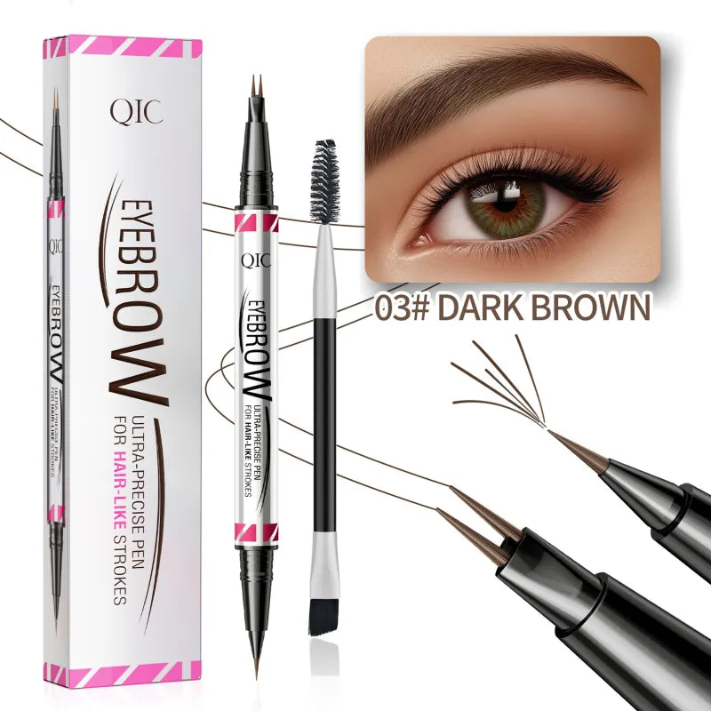 ✨ BrowLift™ – Dual-Fork Long-Lasting Eyebrow Pencil