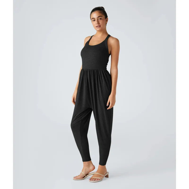 👗 EasyPeezy™ Back-Tie Jumpsuit