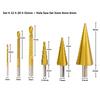 DrillPower™ High-Speed Steel Step Drill & Hole Saw Set