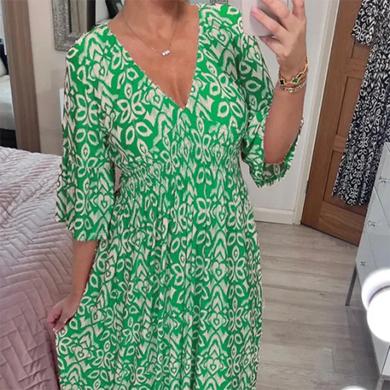 👗 FlowMuse™ Effortless Loose-Fit Dress