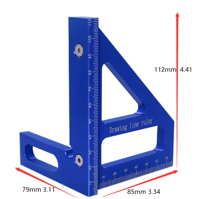 AngleMark™ Precision Woodworking Ruler