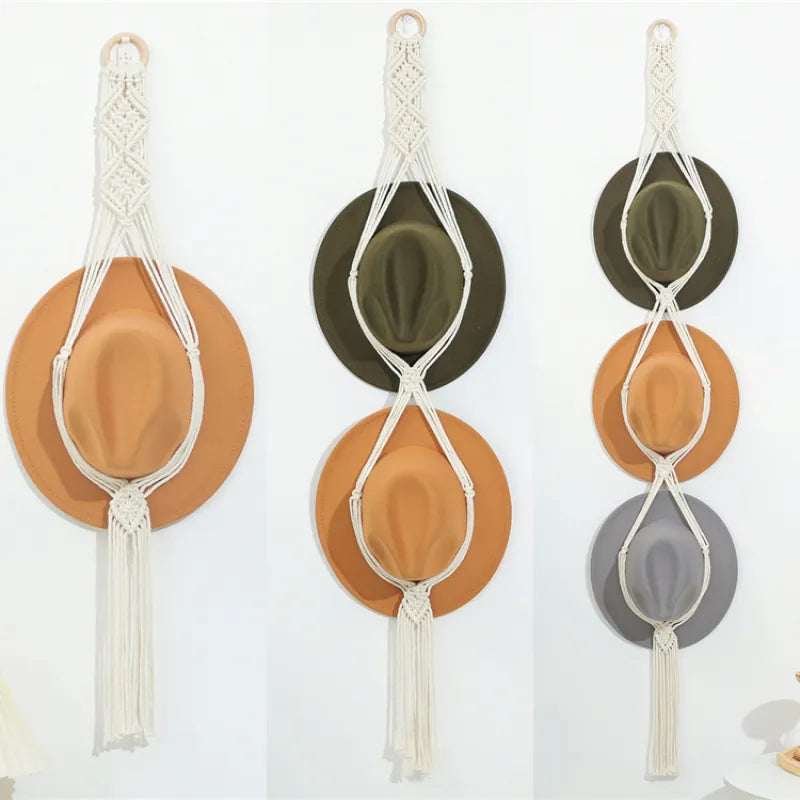 🧢 HatNest™ Wall-Mounted Storage Rack