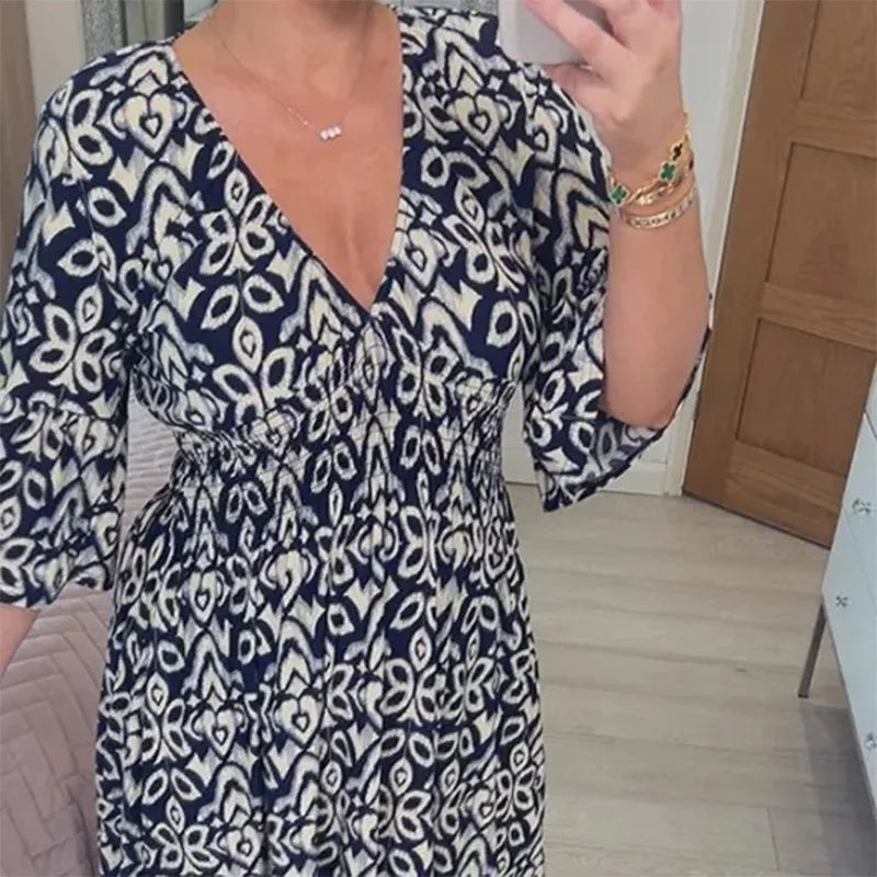 👗 FlowMuse™ Effortless Loose-Fit Dress