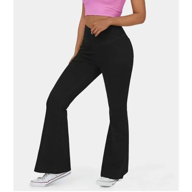 🍑 CurveSculpt™ Bell Bottom Jeans