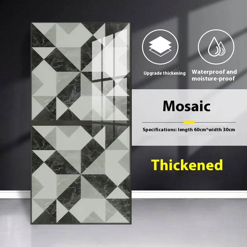 TileSticker™ MarbleGlow Self-Adhesive Waterproof Wall Tile Sticker