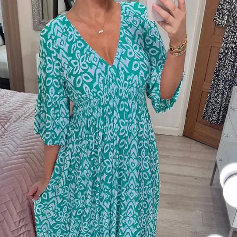 👗 FlowMuse™ Effortless Loose-Fit Dress