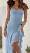 RuffleCharm™ Sexy Sling Backless Dress