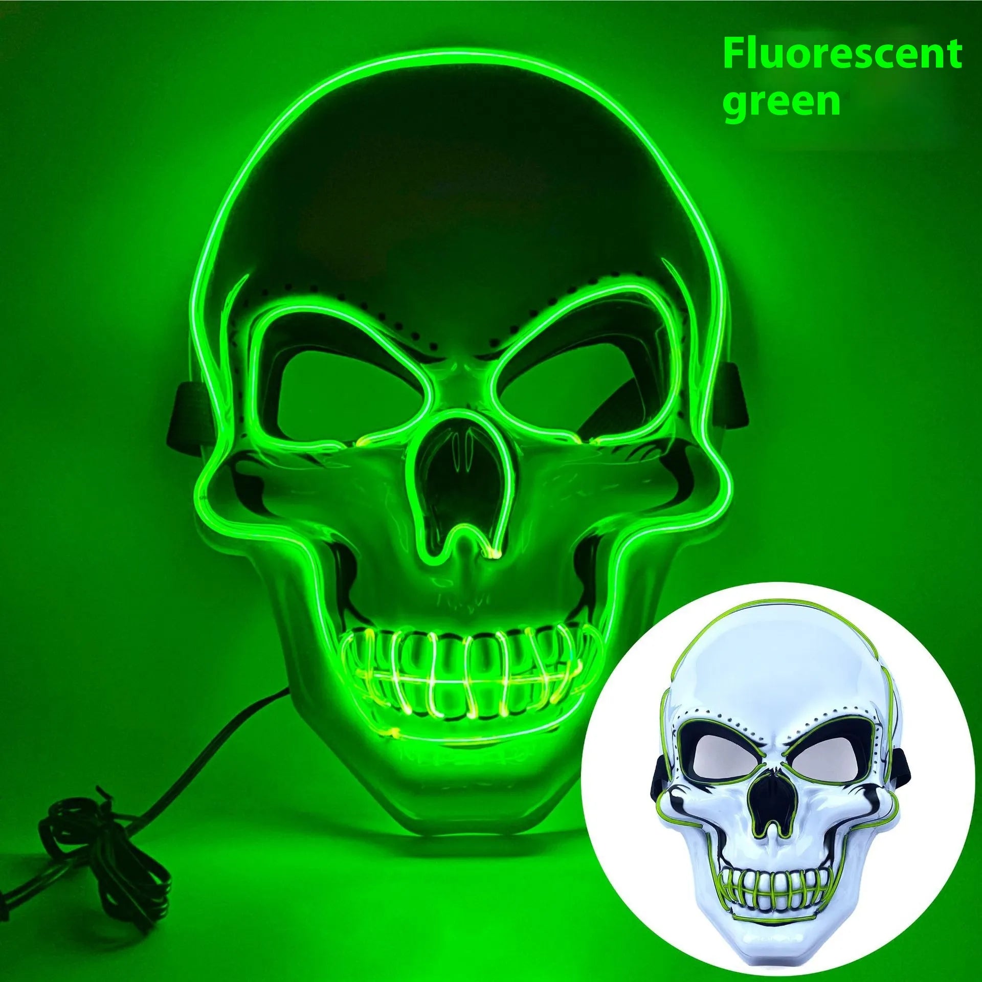 SkullGlow™ LED Luminous Halloween Party Mask