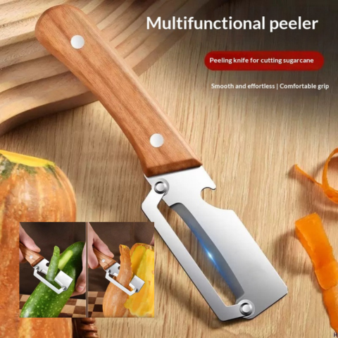 Peeler™ SliceMaster Thickened Stainless Steel Multi-Function Peeler